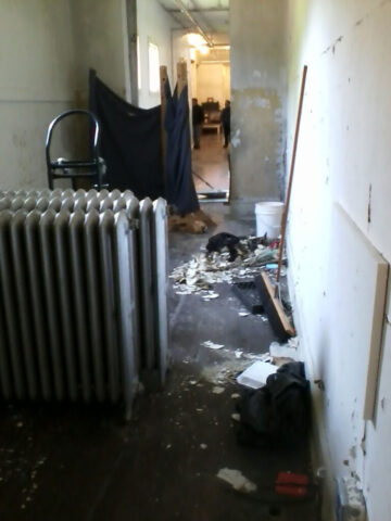 1 hall floor before
