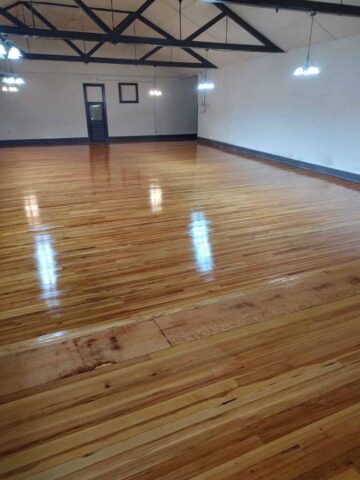 22 Auditorium floor complete